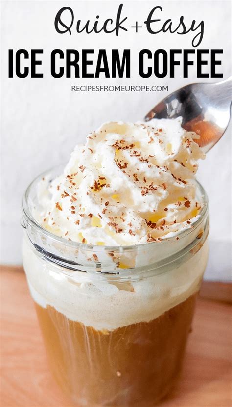 Classic Ice Cream Coffee (German Eiskaffee)